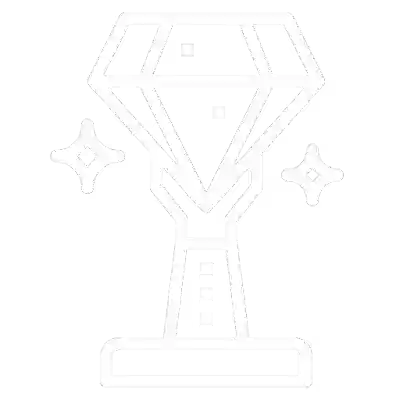 Cúp vinh danh Top 3 công ty bảo hiểm nhân thọ uy tín 2024